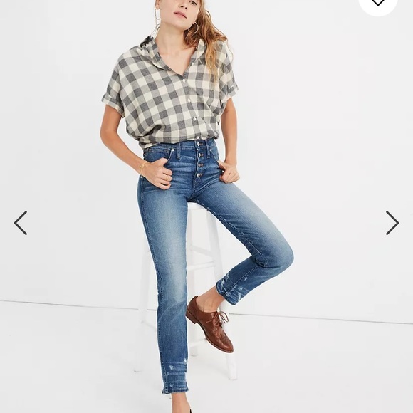 Madewell Denim - Madewell jeans slim straight size 24